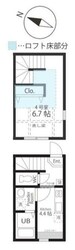 ハーミットクラブハウス富士見町Ｂ号棟（仮）の物件間取画像